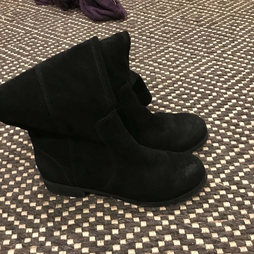 Seychelles black suede riding boot - Picture 4 of 8
